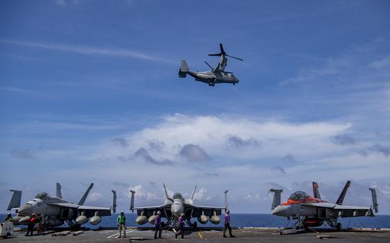 230211 N DU622 1588 SOUTH CHINA SEA Feb 11 2023 An MV 22 Osprey