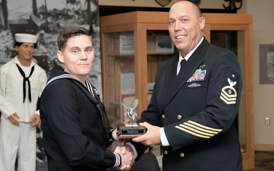 Petty Officer St Class Cayla George Assigned To The Naval Air Station