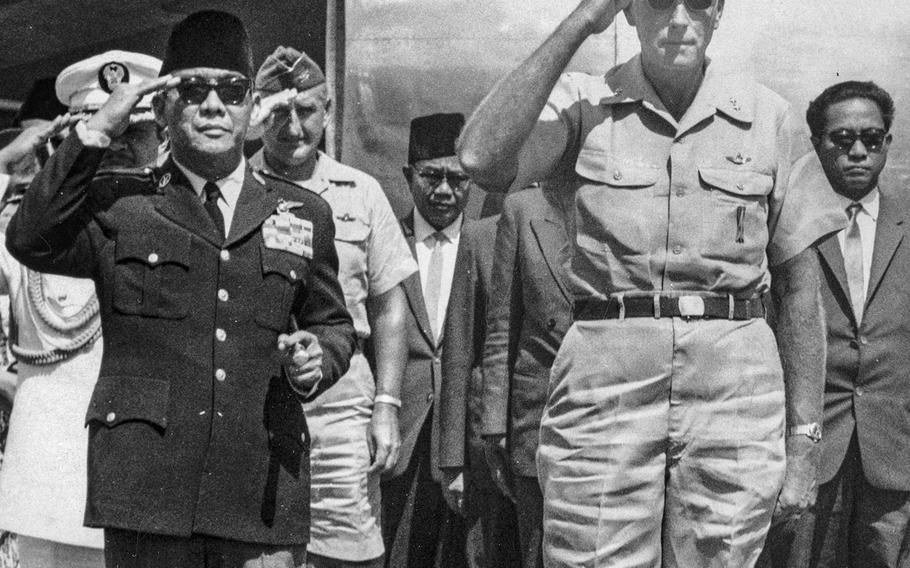 Sukarno at Kadena, 1961 | Stars and Stripes