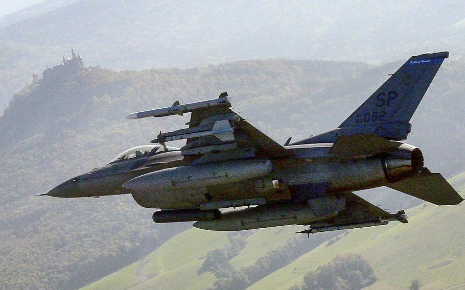 F-16 over Germany, 2005 | Stars and Stripes