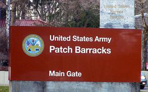 Parents gathered at a town hall meeting at the Patch Barracks chapel in Stuttgart, Germany on Feb. 19, 2025, to discuss changes to Defense Department schools following a series of executive orders and Pentagon directives.