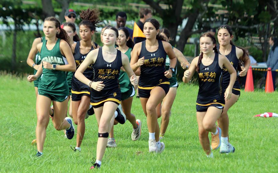 Kadena’s and Kubasaki’s cross country teams travel off island for inter-district meets on Saturday, the Dragons at Taipei and Panthers at Yokota.