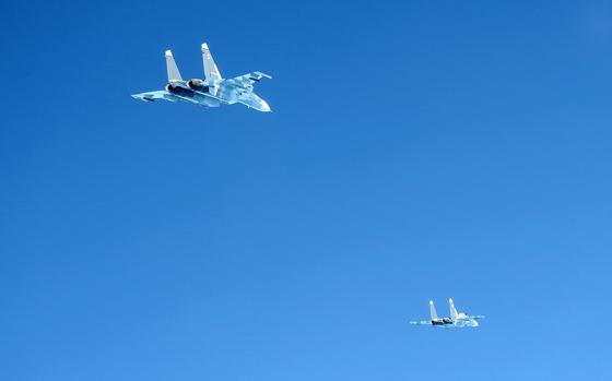 NATO jets intercepted two Russian fighter jets July 15, 2024, which an alliance statement said were flying with no transponder and no coordination with civilian air traffic control over international waters close to NATO territory. 