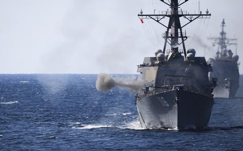 Navy warship shoots down drone launched from Yemen | Stars and Stripes