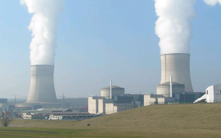 Nuclear power plant in Cattenom, France.