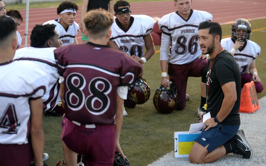 Perry coach Daniel Burns called the decision to postpone Friday's home game against Edgren "unfortunate," but said he hoped that everybody would be safe from Typhoon Shanshan.