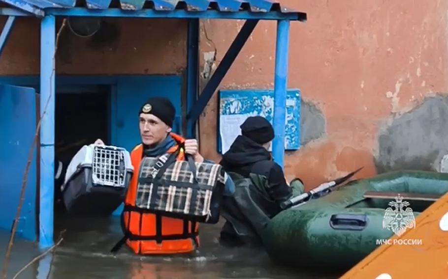 Russia Declares Flood-hit Orenburg Region A Federal Emergency With 