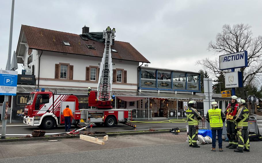 A fire broke out in an apartment between Memory and Paradox in Ramstein-Miesenbach.