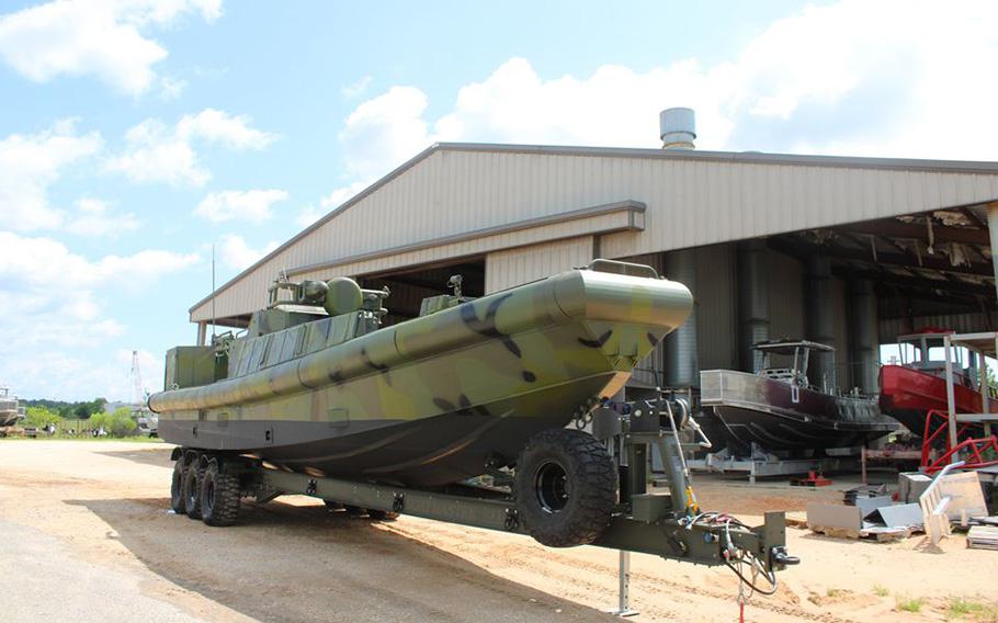 This Riverine Patrol Boat is a vessel that Silver Ships builds for Navy-approved sale to foreign militaries.