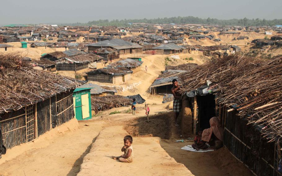 Refugee camp in Bangladesh