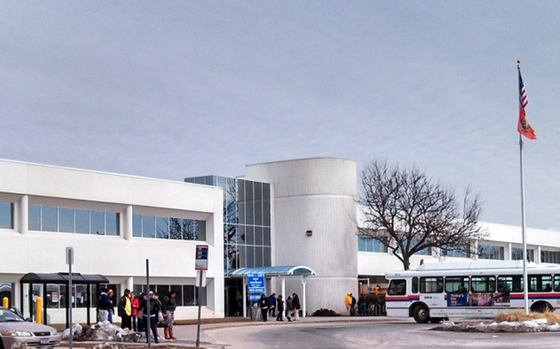 The headquarters of the Nassau County Department of Social Services.