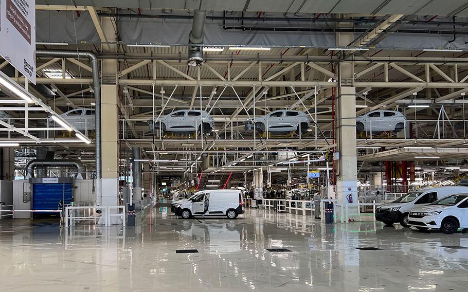 Renault plant near Tangier. 