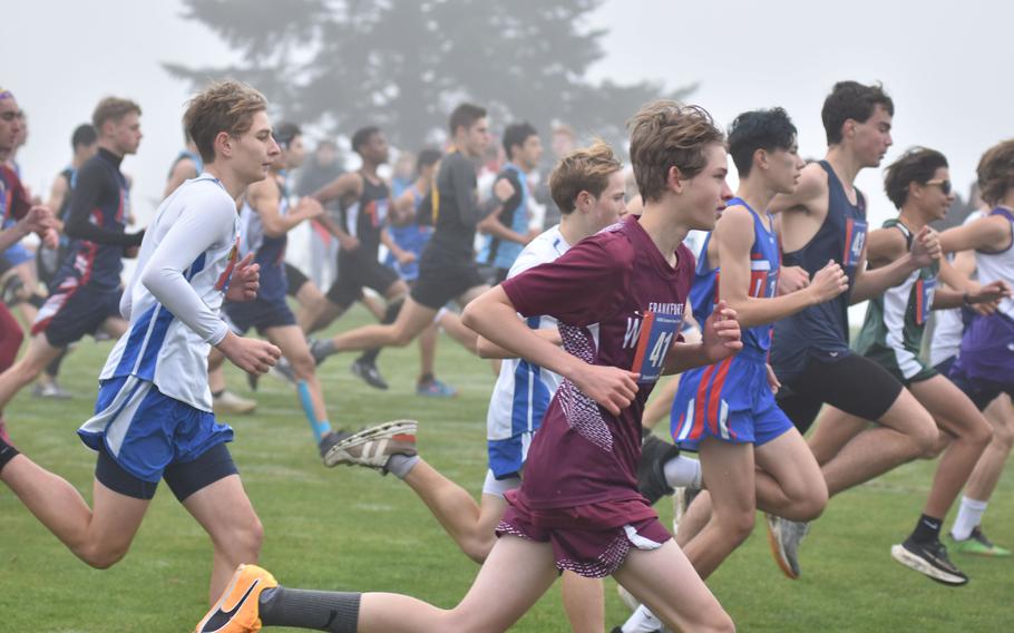 Boys race in Baumholder.