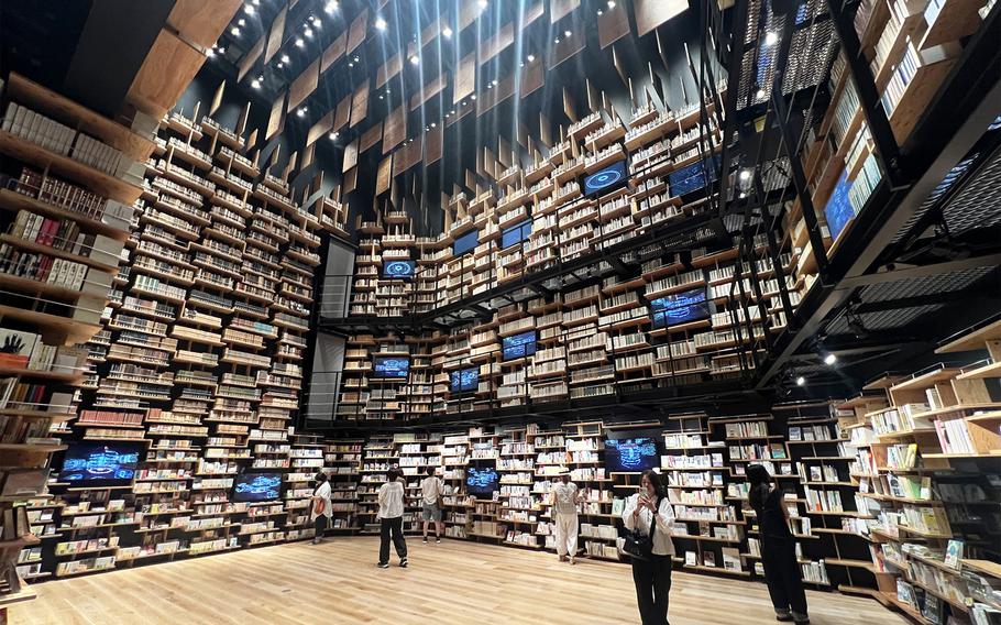 The Bookshelf Theatre at Kadokawa Culture Museum in Tokorozawa, Japan.