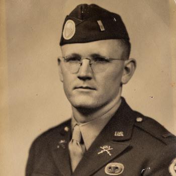 Army 1st Lt. Lee Jackson Bowers, grandfather of Command Sgt. Maj. Vern Daley, participated in D-Day airborne operations on June 6, 1944.