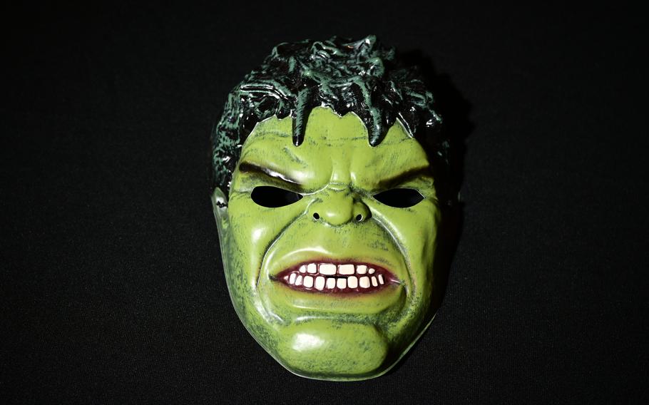 A Halloween mask of the Incredible Hulk was left at the grave of Army Staff Sgt. Ryan F. Coyer. “Ryan loved Halloween [and] superheroes,” said his sister, Lesleigh Dean. “We always said that no matter what, we would make it down on Halloween to decorate [his grave] … and we did for the first few years. … Every year he was a different superhero. He was always my superhero though.” 