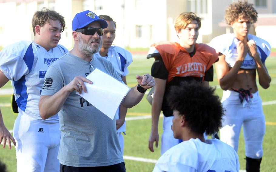 Michael Woodworth enters his second season as Yokota football coach.