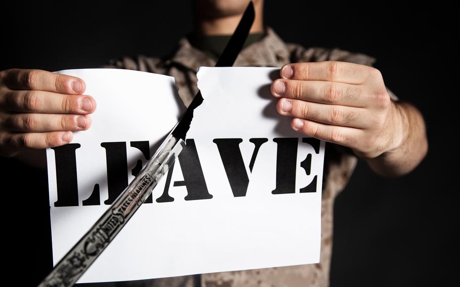 The Defense Department adjusted its special leave policy, limiting service members to 90 days of accrued leave. Changes include a 60-day cap on regular leave and a reduction in special accrual to 30 days. Leave days will have to be used within two years of completion of the relevant duty.
