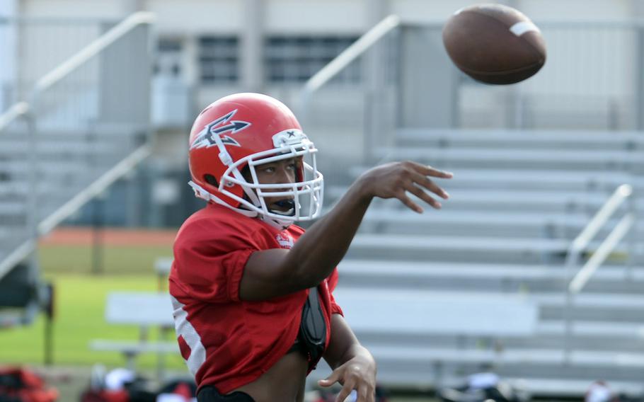 Senior Arashi Blocton will be the Red Devils' starting quarterback this season.