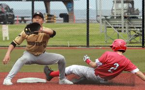 Eric Ji, left, is back at shortstop for Humphreys.