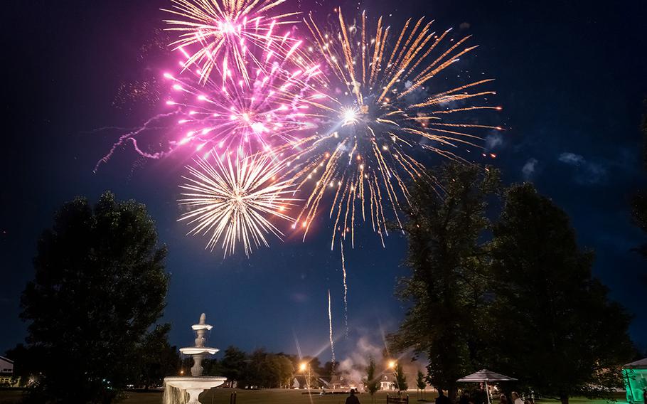 Fireworks are seen in this photo posted on Dec. 31, 2019, on Avanti Mansion’s Facebook page.