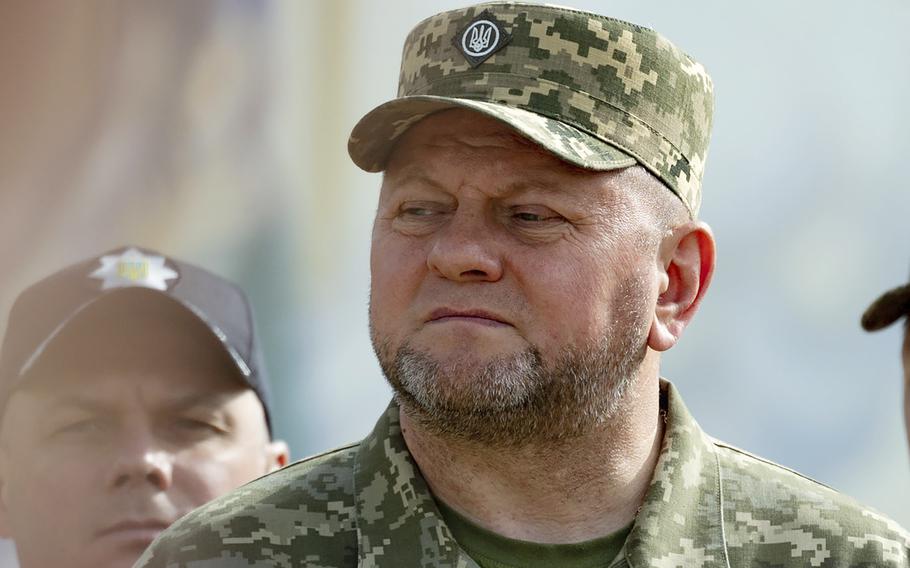 Ukraine's military chief says one of his offices was bugged and