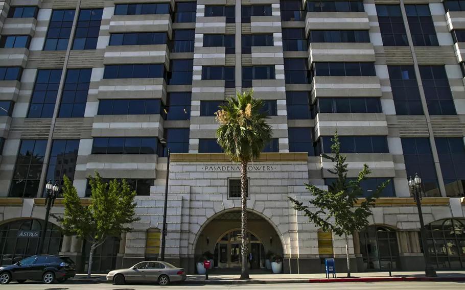 Innova Medical Group headquarters in a luxury office building on Colorado Boulevard in Pasadena, California, on July 23, 2021. 