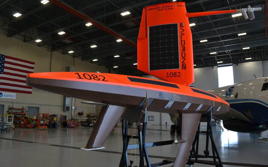 NOAA receives data about hurricane conditions at the ocean’s surface from a growing fleet of Saildrone Explorer drones being deployed each hurricane season. 