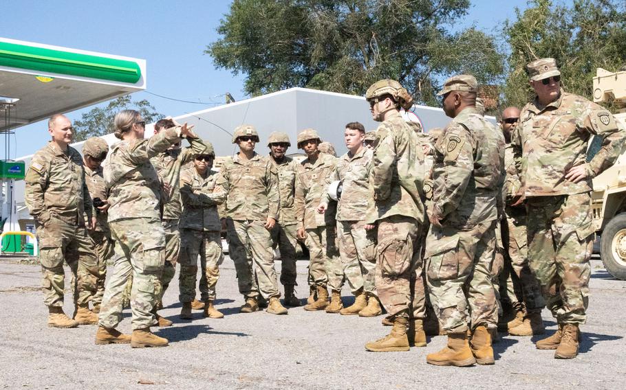 The Georgia National Guard is providing response and recovery support to areas impacted by Hurricane Helene. 