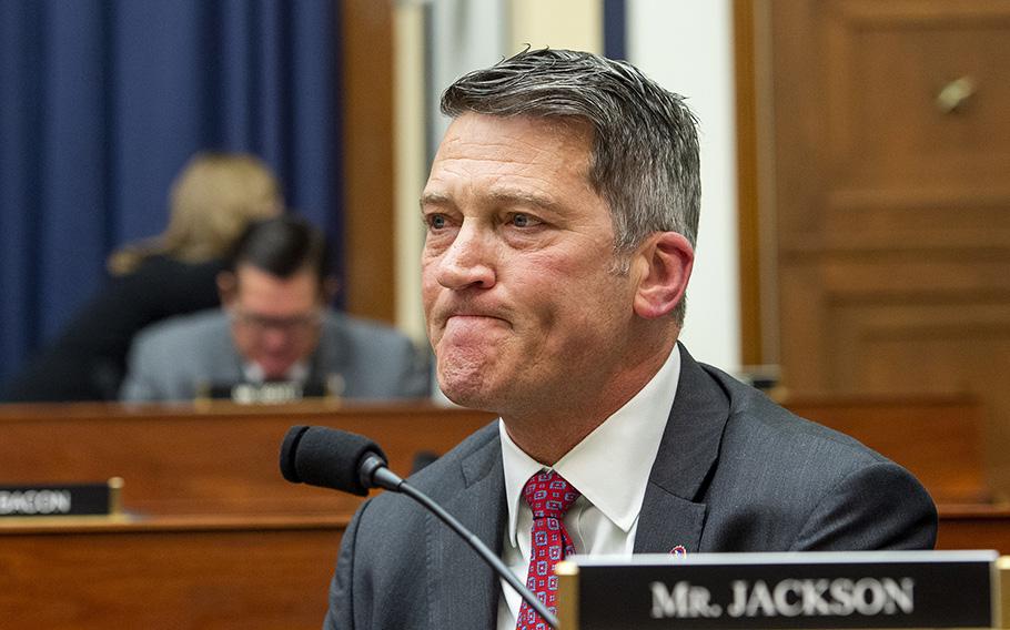 U.S. Rep. Ronny Jackson, R-Texas, speaks during a House Armed Services Committee hearing in the Rayburn House Office Building at the U.S. Capitol on Sept. 29, 2021, in Washington, D.C. 