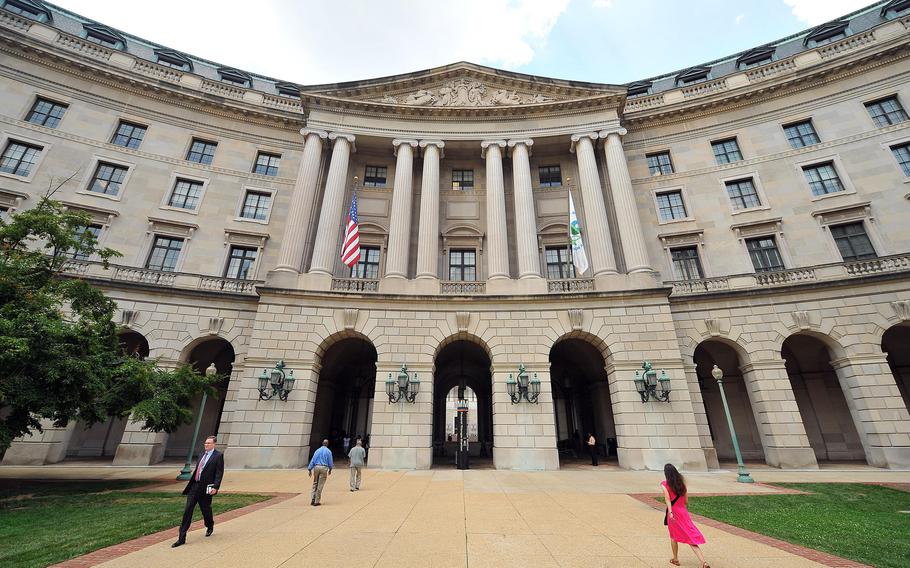 The headquarters of the U.S. Environmental Protection Agency in Washington in 2013. 