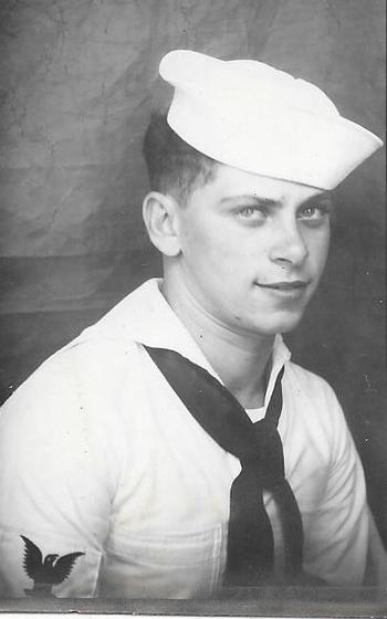 A picture of Arthur Grabiner in the Navy