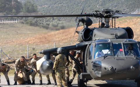 C-5s deliver troops, helicopters for earthquake relief > Air Force