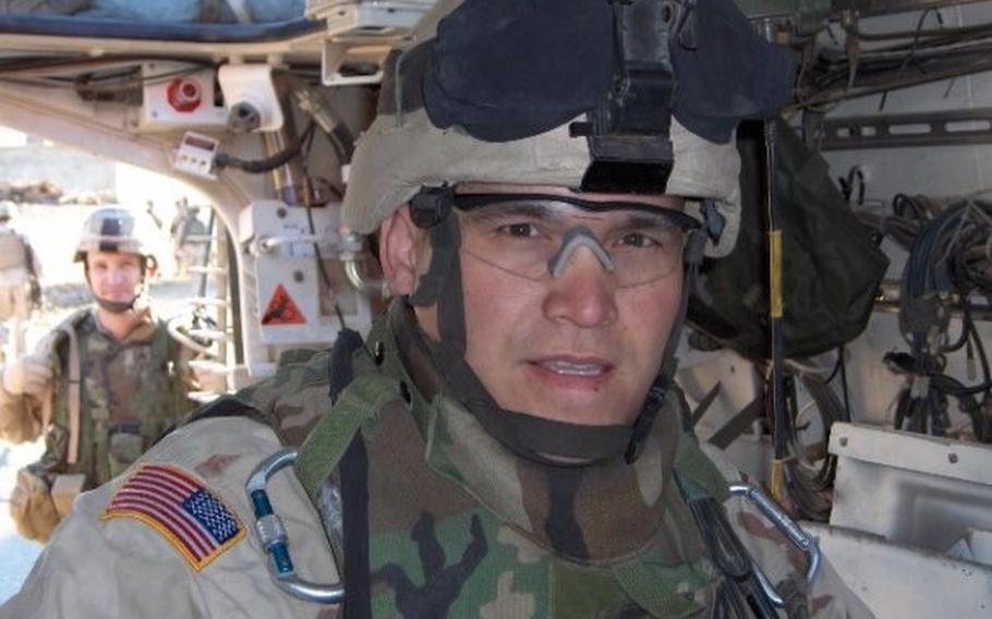 Ronald Schow as a captain during his 2004 deployment to Iraq.