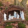 The mile-long “Star of Bethlehem” trail in Germany’s Waldbreitbach has several nativity scenes along the way.