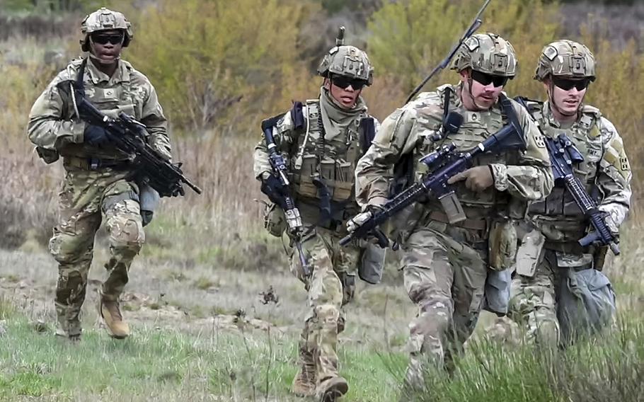 U.S. soldiers with the 3rd Armored Brigade Combat Team, 4th Infantry Division