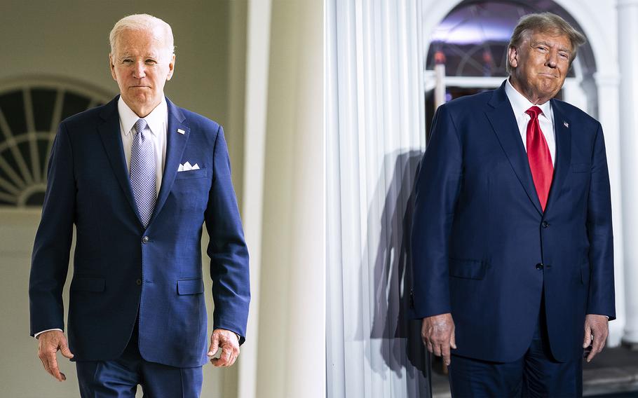 President Biden and former president Donald Trump are on course to confront each other in the general election. 