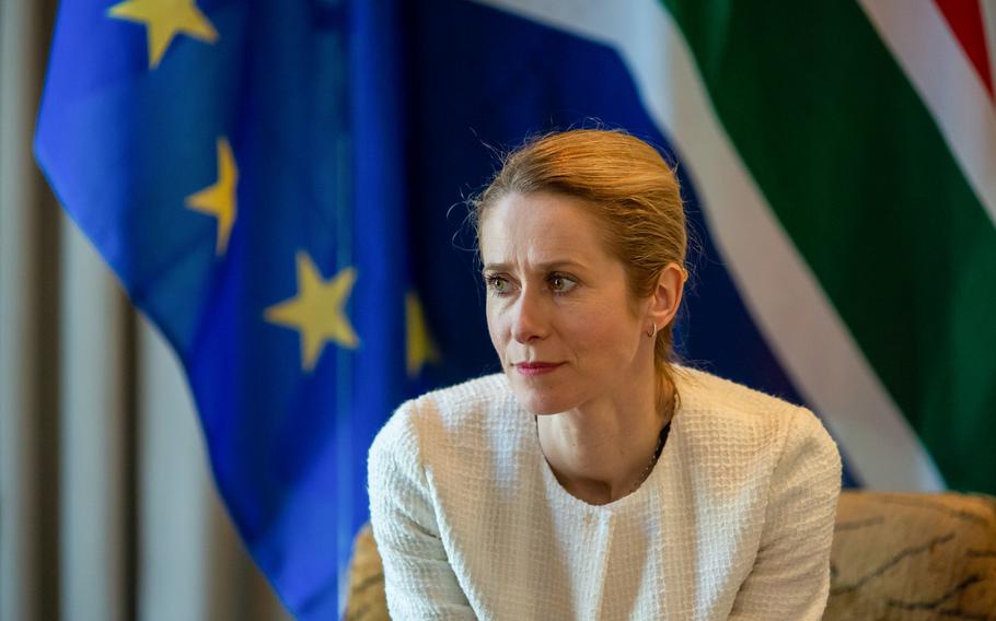 Kaja Kallas, speaking to Bloomberg in Cape Town, South Africa, ahead of a Group of 20 meeting, warned that the Russian narrative is gaining ground and that Europe would require a massive reallocation of resources.