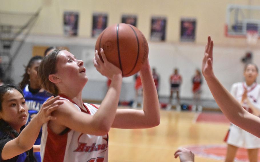 Emma Burrows shoots up close.