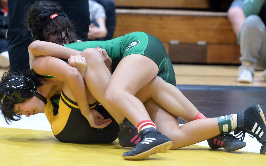 Karla Muniz de Arcos won her first wrestling match.