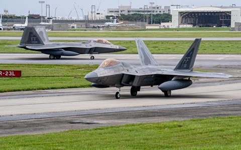F-22 Raptor involved in latest flight line incident at Air Force 