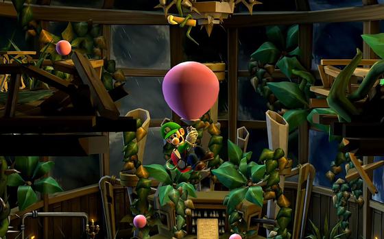 Ghosts aren’t all the dangers that Luigi has to contend with in Luigi’s Mansion 2 HD. He also encounter vicious plants and bombs.