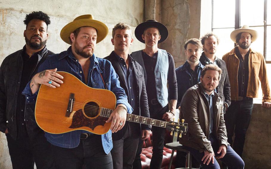Nathaniel Rateliff (second from left) & The Night Sweats