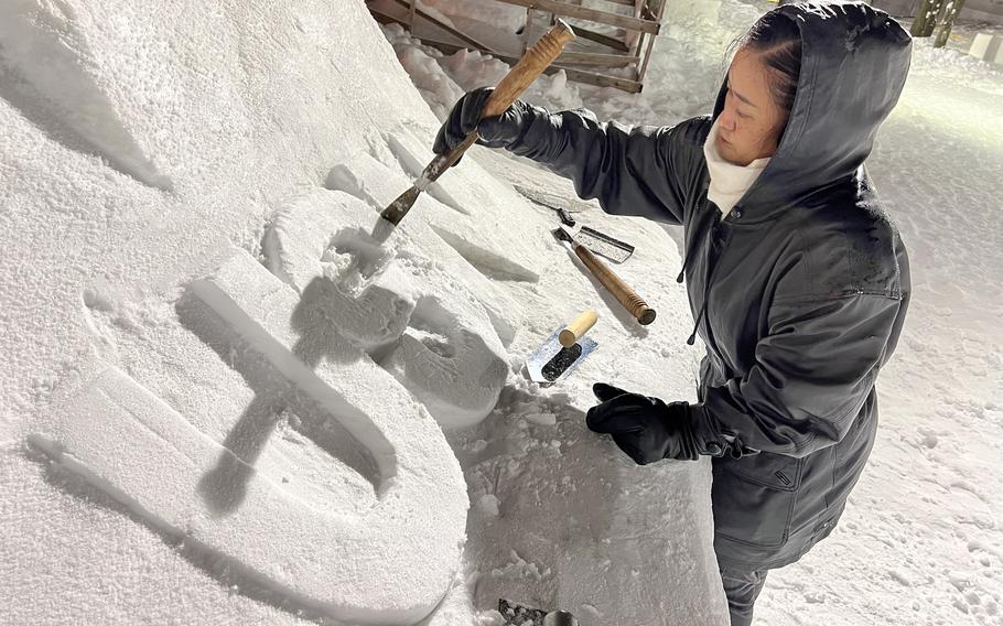 Sapporo Snow Festival in Japan.