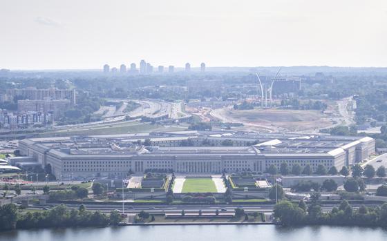 The Pentagon seen from above.