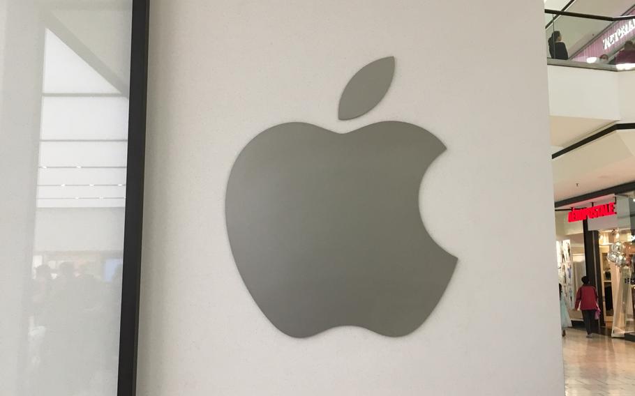 The Apple logo