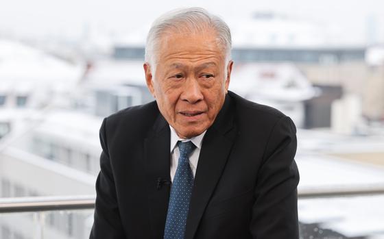 Ng Eng Hen. MUST CREDIT: Alex Kraus/Bloomberg