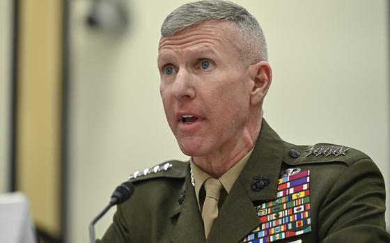 Assistant Commandant of the Marine Corps Gen. Eric Smith testifies ...