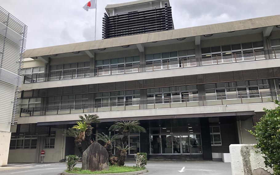 The Naha District Court building in Naha, Okinawa, on Jan. 30, 2024.