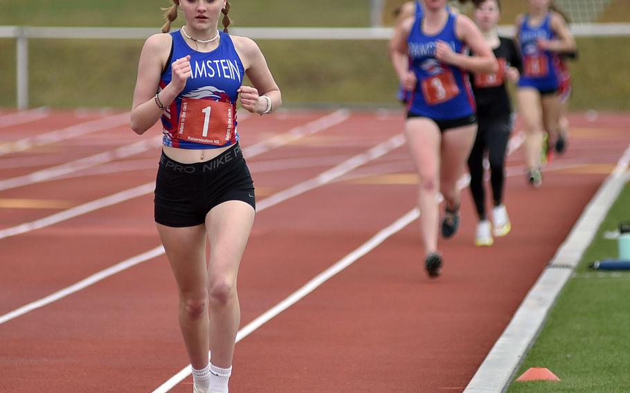 Caroline Swinson is ahead of the pack.